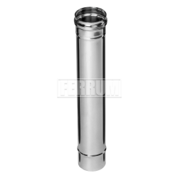 Дымоход Ferrum 0,5 м (430/0,5 мм) Ø110